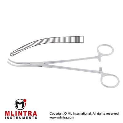 Overholt-Geissendorfer Dissecting and Ligature Forceps Fig. 7 Stainless Steel, 22 cm - 8 3/4"